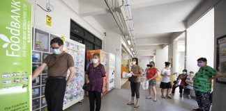 Tech and Data Maintain Privacy for Food Aid Beneficiaries Food Pantry 2.0 vending machines by The Food Bank Singapore