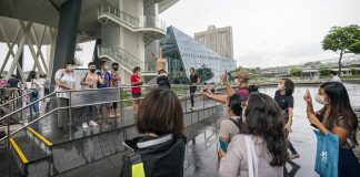 Outing by the Bay Provides Reprieve for MINDS Beneficiaries Stuck at Home on Zoom DBS x MINDS tour the Marina Bay Sands
